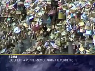 Ponte Milvio, "verdetto" per i lucchetti