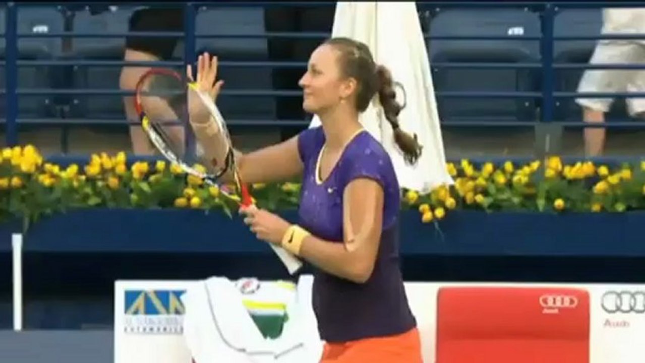 Dubai: Chancenlos! Kvitova bleibt Hantuchovas Albtraum