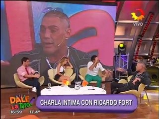 Pronto.com.ar Ricardo Fort habla de Virginia Gallardo