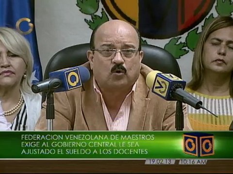 Salario de los educadores tiene un déficit de 4 mil bolívares