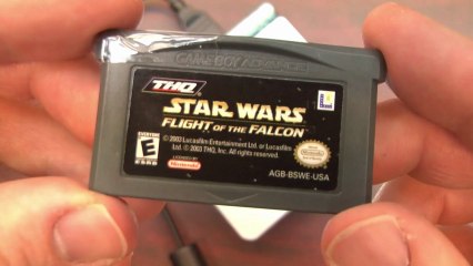 下载视频: Classic Game Room - STAR WARS: FLIGHT OF THE FALCON review for Game Boy Advance