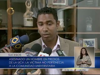 Cicpc investiga asesinato de hombre en la UCV