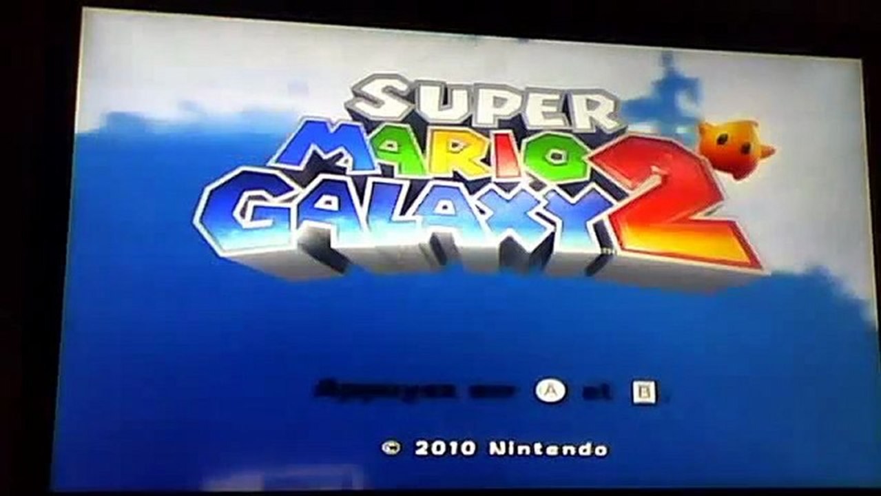 super mario galaxy 2/ [1] / les debut notre plombier préferer