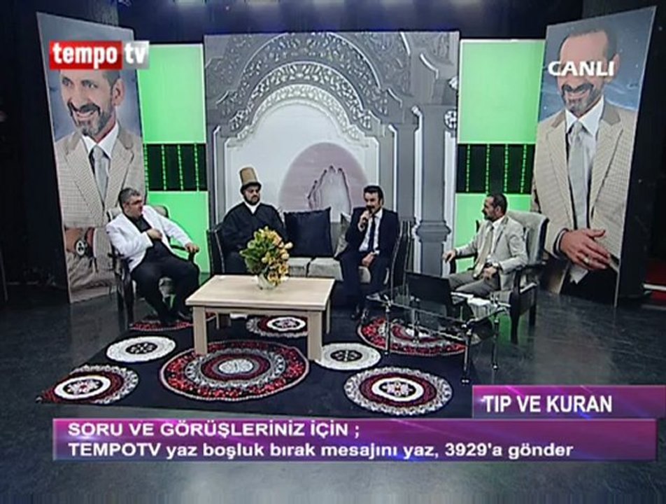 TEMPO TV'DE.TIP VE KURAN PROĞRAMINDA,TANJU TAYFUR  'MEDİNEYE VARAMADIM'(İLAHİ)