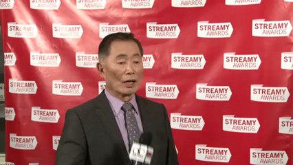 Streamys 2013 Backstage George Takei