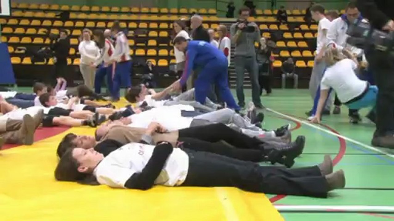 JJOO - Los luchadores protestan en París