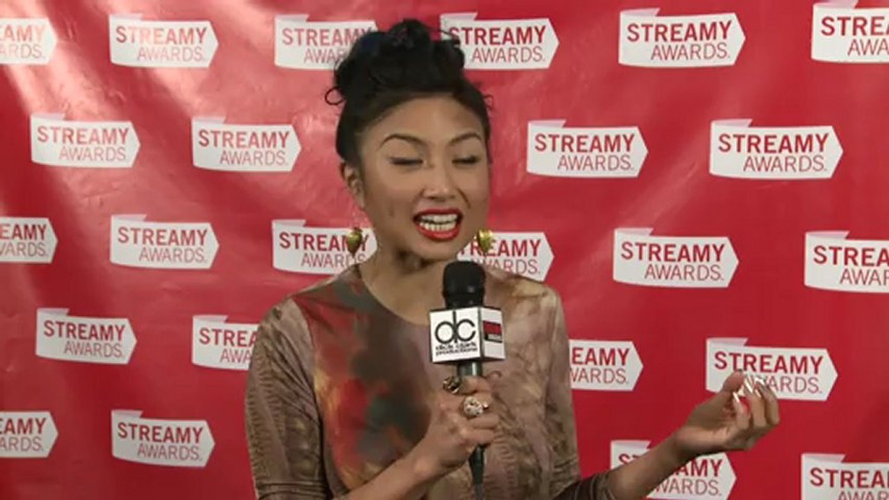 Streamy's 2013 Jeanie Mai Backstage Interview