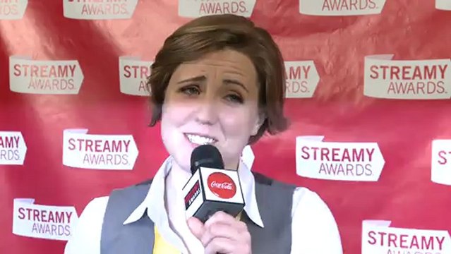 Streamys 2013 Hannah Hart Backstage Interview