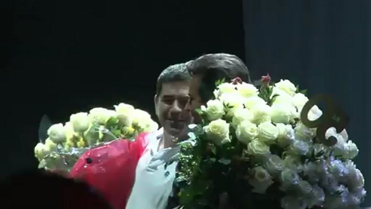 Sandra , Thomas Anders  and   Modern Talking Band  in  Atlas Arena