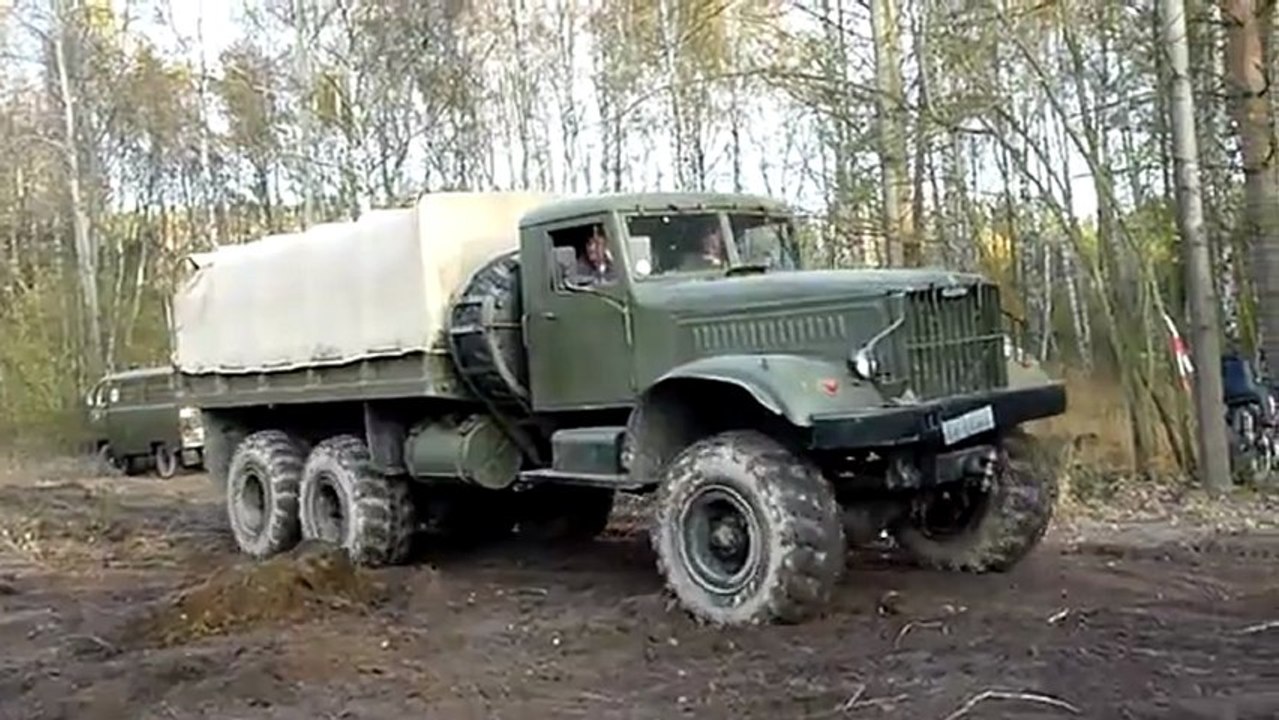 Army Kraz Truck Offroad