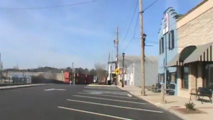 Union Pacific stack train through Austell Ga. into Whitaker Yard