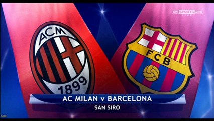 Watch AC Milan vs. Barcelona Champions League 20-02-2013 Online