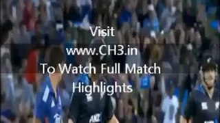 New Zealand Vs England 2nd ODI Highlights 20 Feb 2013 New Zealand v England 2013