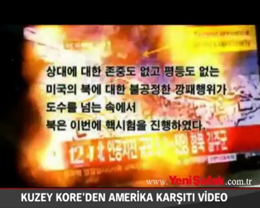 Kuzey Kore'den Amerika karşıtı video