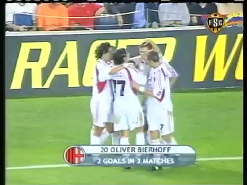 2000 September 26 Barcelona Spain 0 AC Milan Italy 2 Champions League