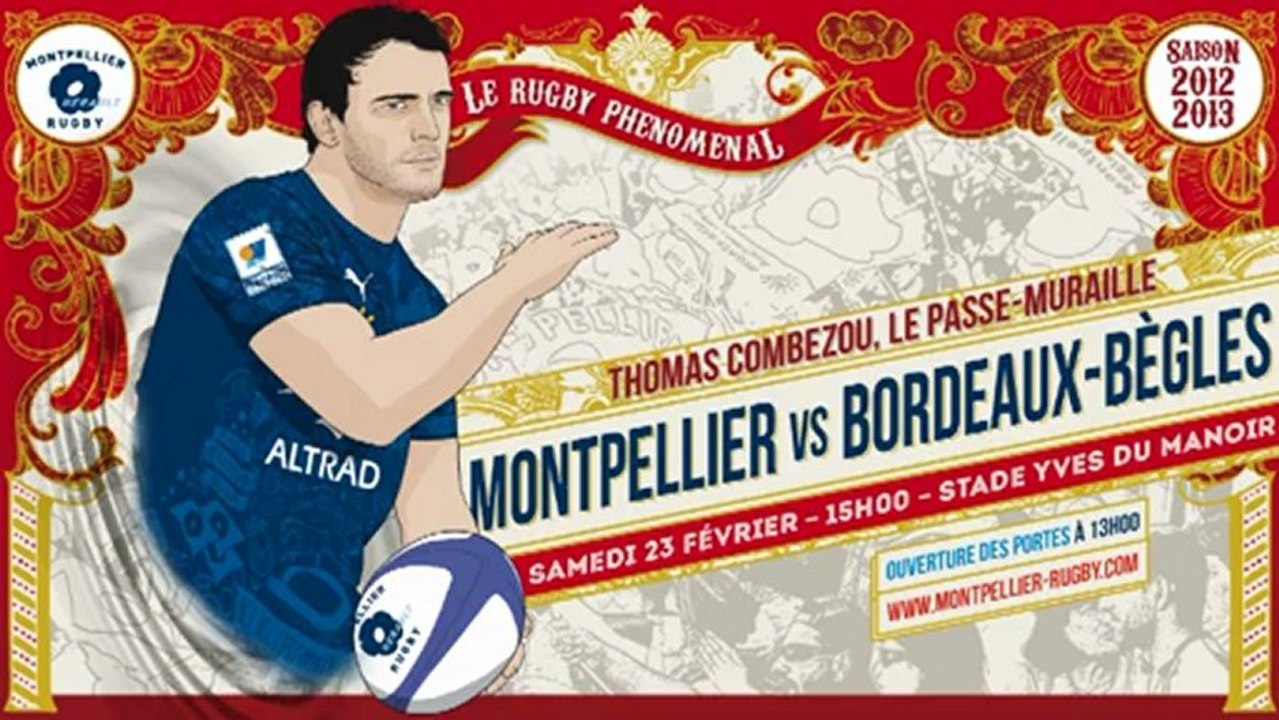 La boite à gifles du Montpellier Hérault Rugby - Episode 13 Saison 3 : Bordeaux 23/02/2013