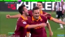 Roma - Juventus: But de Francesco Totti