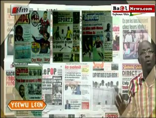 La revue de presse avec Mamadou Mouhamed Ndiaye 20 fevrier 2013