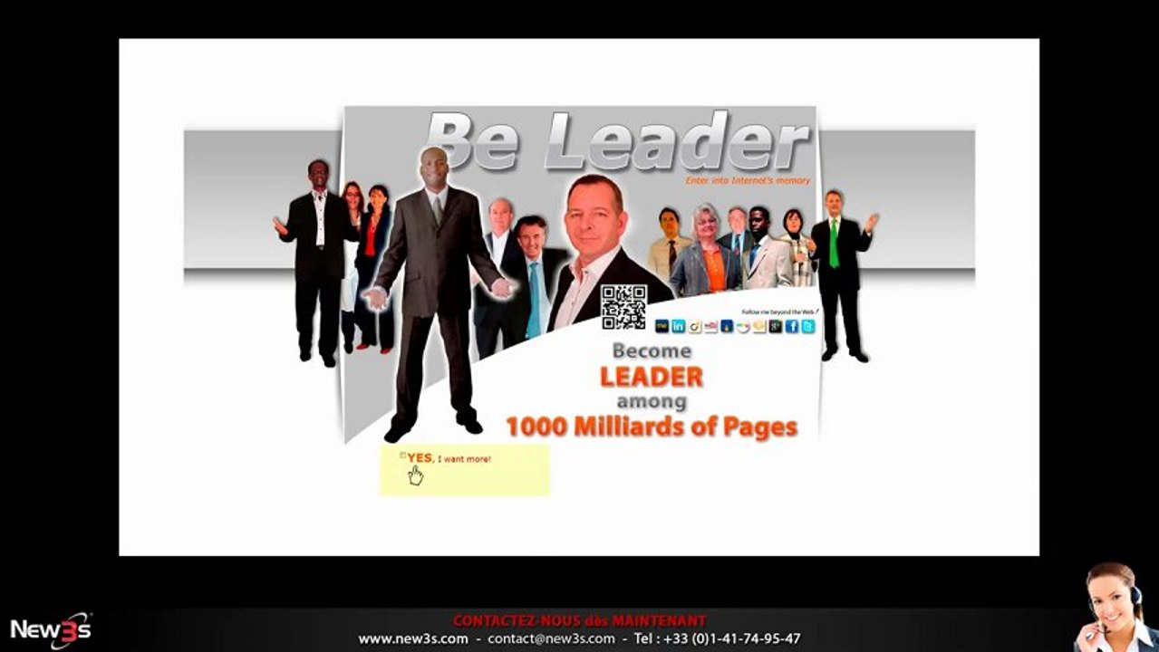 New3S Leader du referencement web internet SEO - Be leader since 2003 - Herve Heully fondateur - en