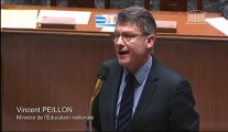 [ARCHIVE] Scolarisation des élèves en situation de handicap : réponse de Vincent Peillon au député Jean-Noël Carpentier lors des questions au Gouvernement à l'Assemblée nationale, le 19 février 2013