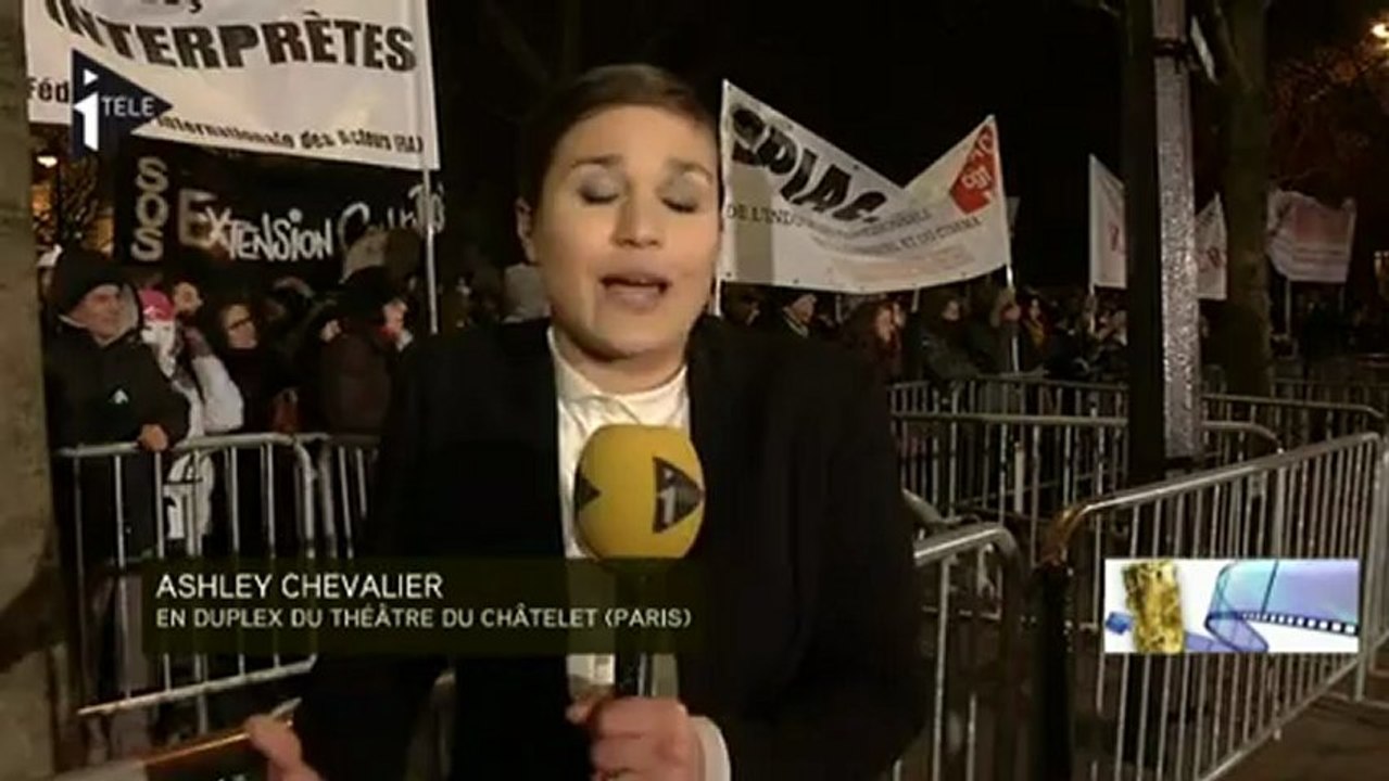 Les intermittents s'invitent aux César