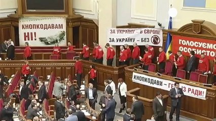 Back to work: Ukraine parliament filibuster ends
