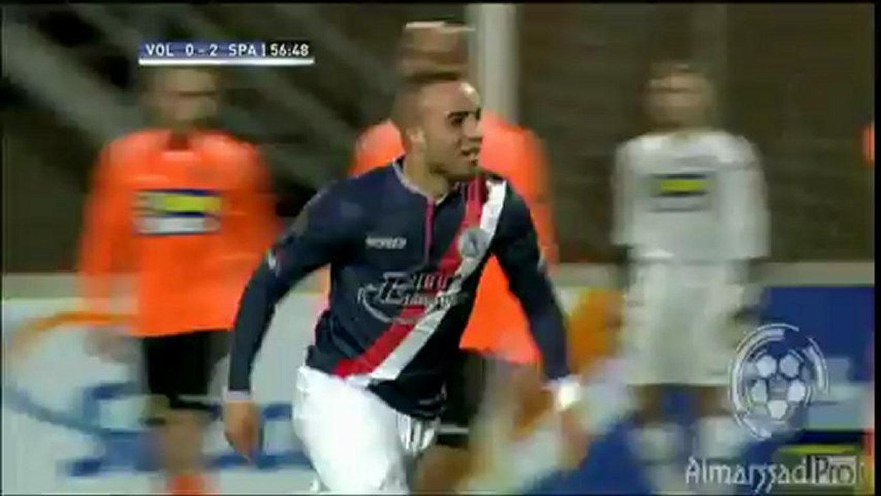 57' Doelpunt Iliass Bel Hassani, FC Volendam - Sparta Rotterdam, 0-2