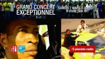 Concert Grand Corps Malade pour les 15 ans de RFI Planète Radio à Kinshasa