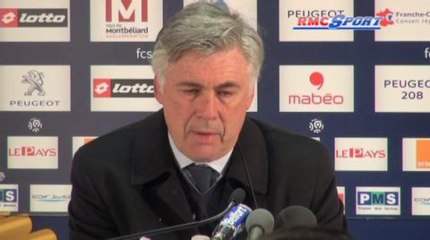 Ligue 1 / PSG - Ancelotti: "Je ne suis pas en colère" - 17/02