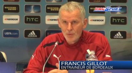 Ligue Europa / Gillot : "Il ne faut pas perdre"  - 13/02