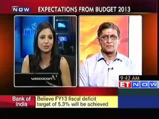 Bank of India expectations from budget 2013