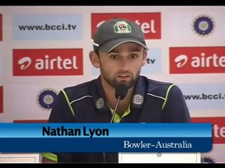 Australia Tour Nathan Lyon Press Conference