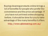 Benefits of Buying Your Cleaning Products Online