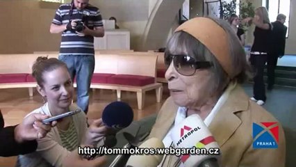 Hana Hegerová / čestné občanství Prahy 1