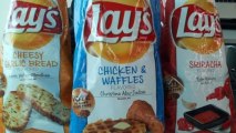 Chicken and Waffles, Sriracha and Cheesy Garlic Bread Potato Chips Are Now for Sale