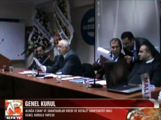 Aliağa Kredi ve Kefalet Kooperatifi Mali Genel Kurulu