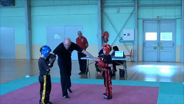 laurent 2em combat Championnat régional de full contact