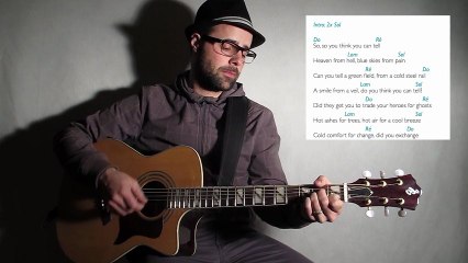 Wish you where here à la guitare