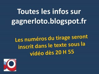 Tirage LOTO mercredi  6 mars 2013 de nouveau 5 bons numéro dans le système 25
