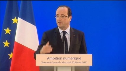 Hollande ne veut pas que la France "tombe dans l'austérité"