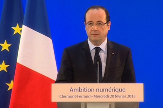 Allocution du président de la République sur l'ambition numérique de la France