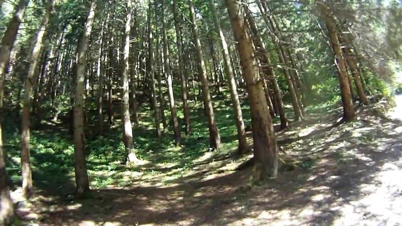 Aventuri pe bicicleta - Tura MARE - Traseul: Camping Darste - Canionul si Cascada Sapte Scari