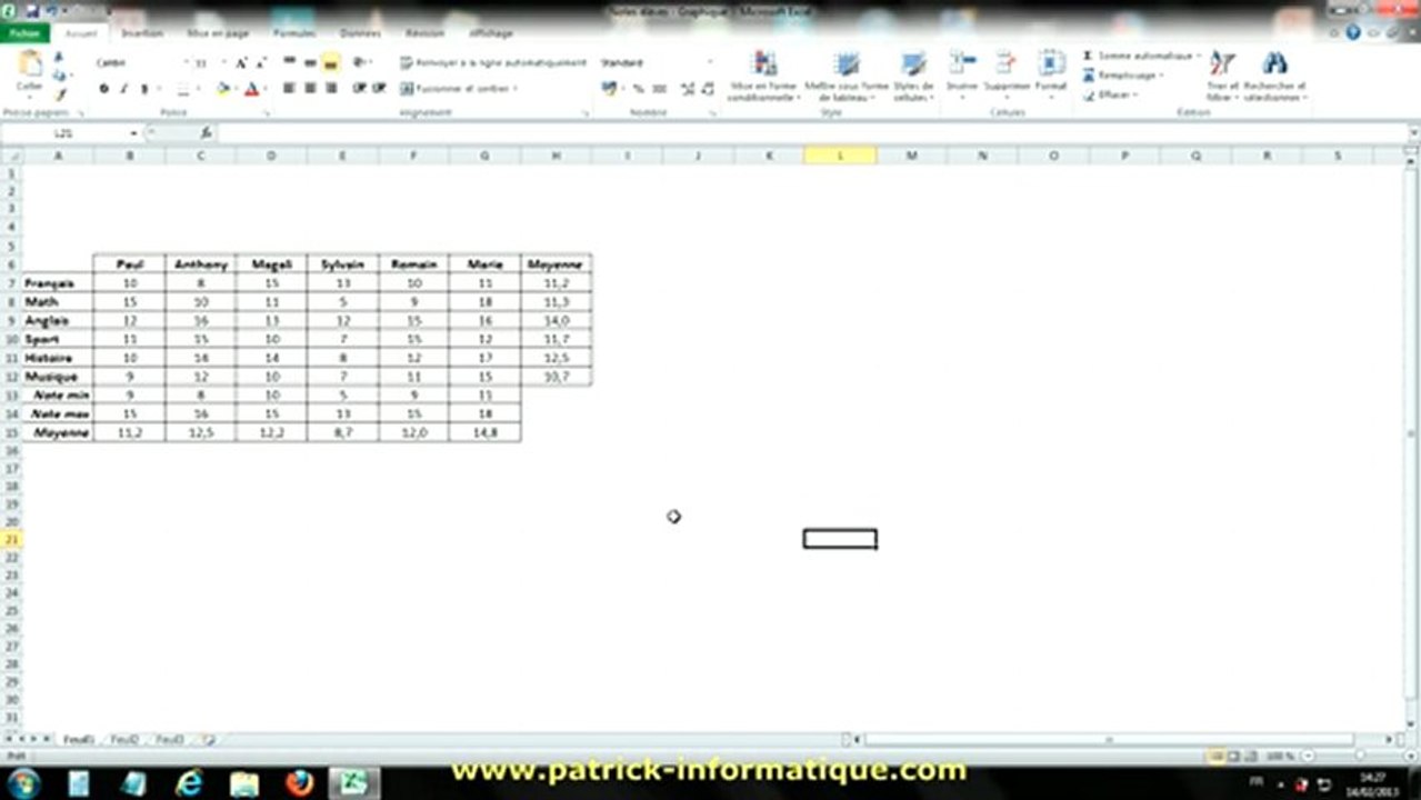 Tuto Excel 2010 - Créer et personnaliser un WordArt - Extrait