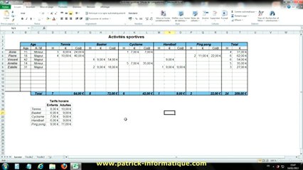 Tuto Excel 2010 - Créer un pdf - Extrait