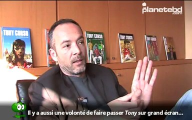 Olivier Berlion en interview pour planetebd.com
