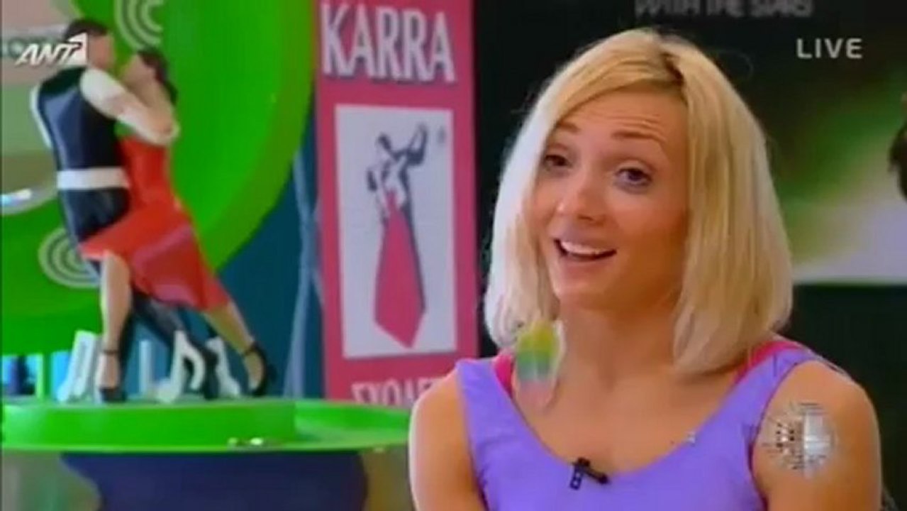 DWTS3_Ηλίας Βρεττός - Κλώντια-Άννα_Πρόβα_Live 2