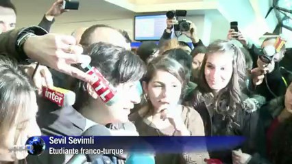 L'étudiante franco-turque Sevil Sevimli de retour en France