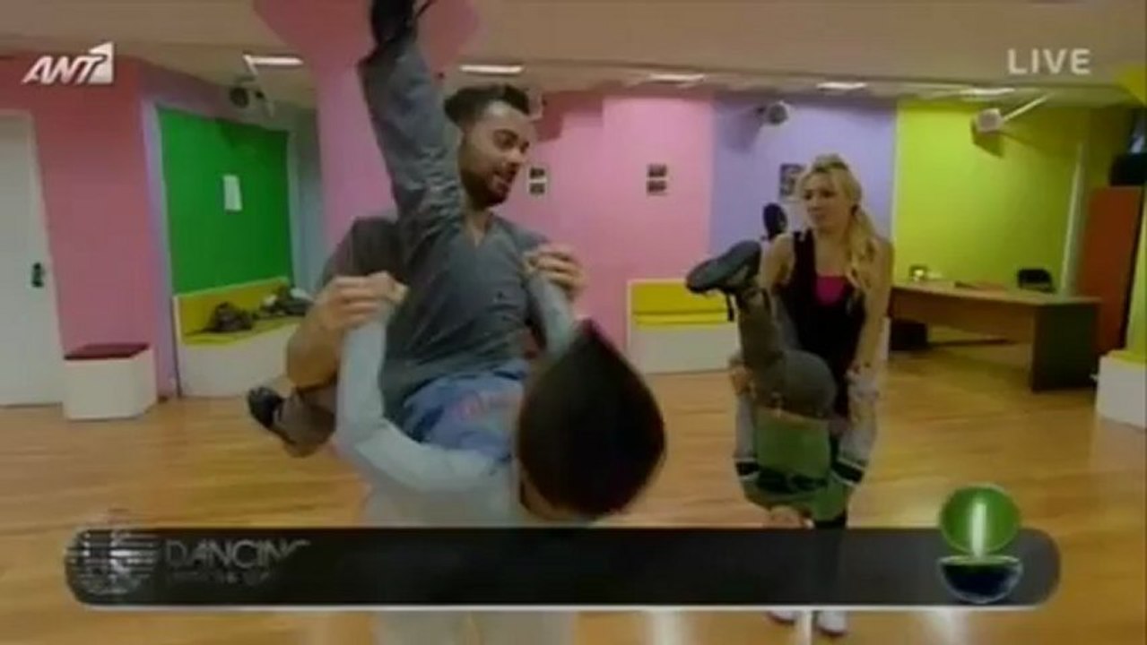 DWTS3_Ηλίας Βρεττός - Κλώντια-Άννα_Πρόβα_Live 5