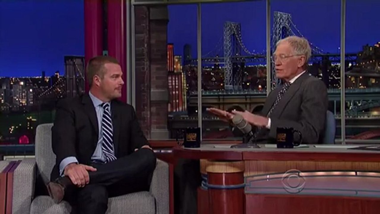 2013.02.19 Chris O'Donnell @ David Letterman Show
