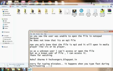 Changing file extensions